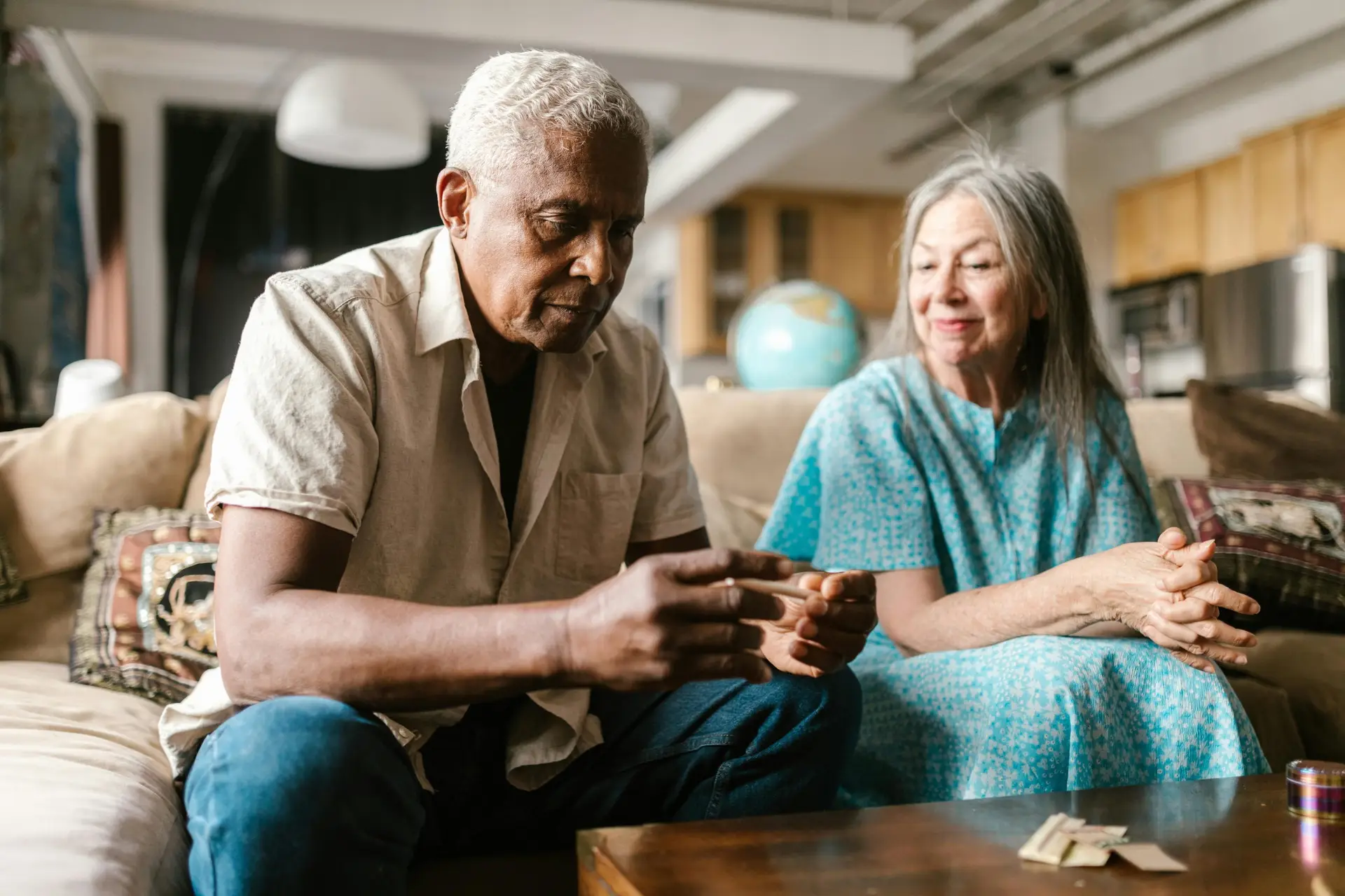 Patients experiencing natural relief